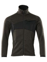 Arbeits Strickjacke Dunkelgrau